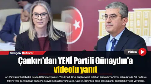 Çankırı'dan YENİ Partili Günaydın'a videolu yanıt