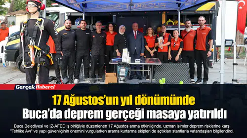17 Ağustos’un yıl dönümünde Buca’da deprem gerçeği masaya yatırıldı