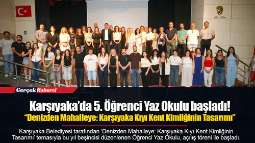 Karşıyaka’da 5. Öğrenci Yaz Okulu başladı!