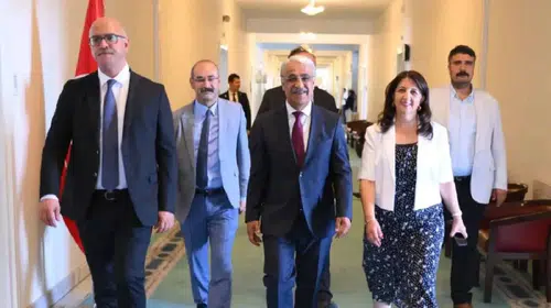 DEM Parti heyeti İmralı Adası'na doğru yola çıktı