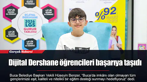Dijital Dershane öğrencileri başarıya taşıdı