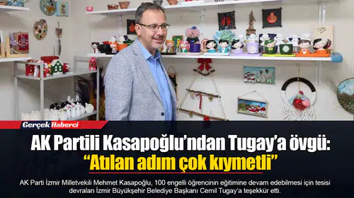 AK Partili Kasapoğlu’ndan Tugay’a övgü: “Atılan adım çok kıymetli”