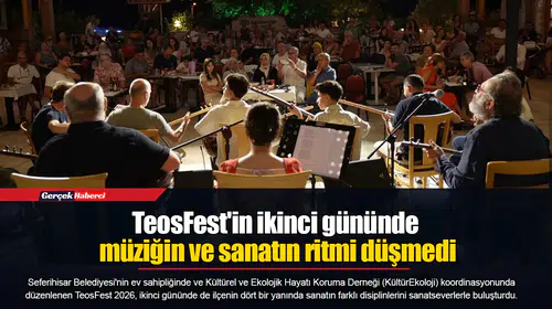 TeosFest'in ikinci gününde müziğin ve sanatın ritmi düşmedi