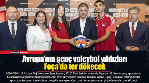 Avrupa’nın genç voleybol yıldızları Foça’da ter dökecek