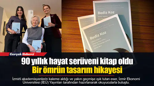 90 yıllık hayat serüveni kitap oldu  Bir ömrün tasarım hikayesi