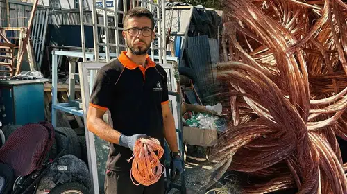 Küresel yükseliş hurda bakırın kilosunu 550 liraya taşıdı