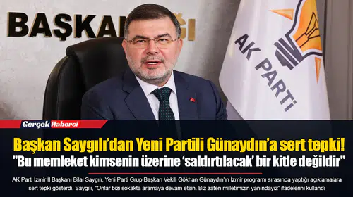 Başkan Saygılı’dan Yeni Partili Günaydın’a sert tepki!