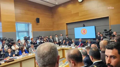 Adalet komisyonunda 'milli dayanışma' teklifi görüşmeleri gergin başladı
