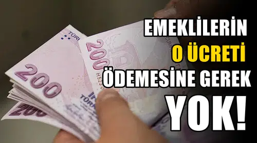 Tek konutu olan emekliler emlak vergisinden muaf