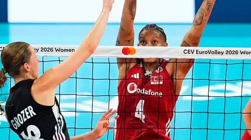 A Milli Kadın Voleybol Takımı, Almanya'yı 3-1 yenerek grup liderliğini sürdürdü