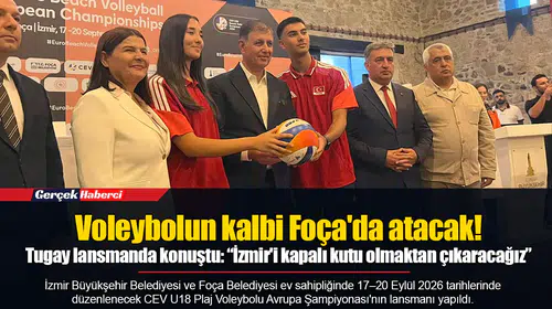 Tugay lansmanda konuştu: “İzmir'i kapalı kutu olmaktan çıkaracağız”
