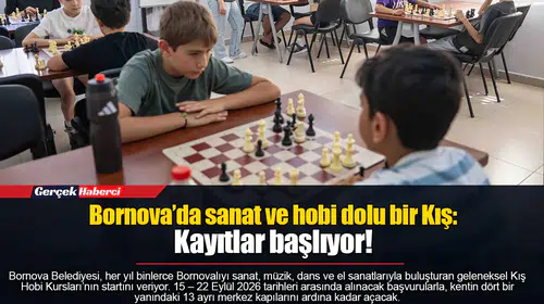 Bornova’da sanat ve hobi dolu bir Kış: Kayıtlar başlıyor!