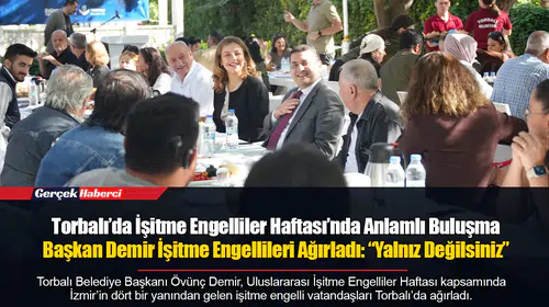 Torbalı’da İşitme Engelliler Haftası’nda Anlamlı Buluşma