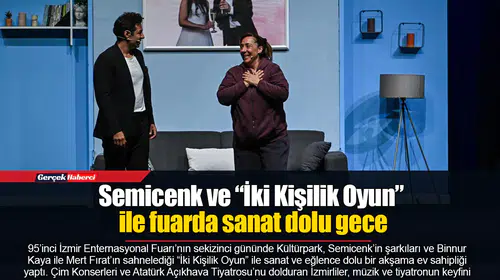 Semicenk ve “İki Kişilik Oyun” ile fuarda sanat dolu gece