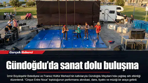 Gündoğdu’da sanat dolu buluşma