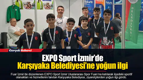 EXPO Sport İzmir’de Karşıyaka Belediyesi’ne yoğun ilgi