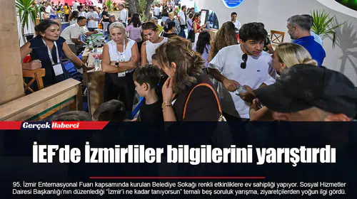 İEF’de İzmirliler bilgilerini yarıştırdı