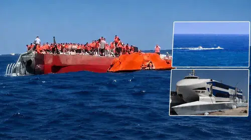 Girne açıklarında batan gemi 550 metre derinlikte bulundu