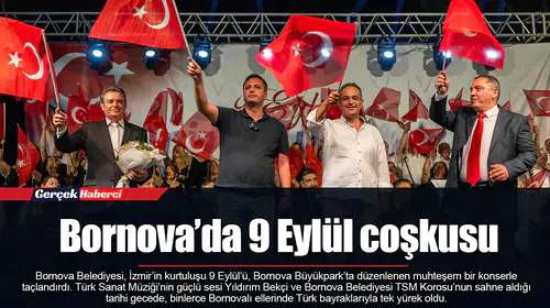 Bornova’da 9 Eylül coşkusu
