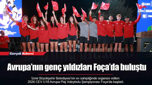 Avrupa’nın genç yıldızları Foça’da buluştu