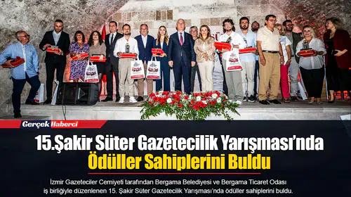 15.Şakir Süter Gazetecilik Yarışması’nda Ödüller Sahiplerini Buldu