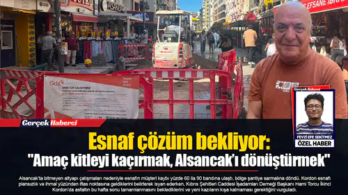 Esnaf çözüm bekliyor: "Amaç kitleyi kaçırmak, Alsancak’ı dönüştürmek"