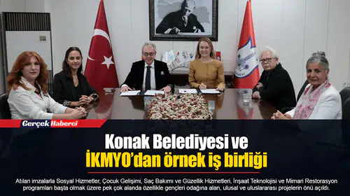 Konak Belediyesi ve İKMYO’dan örnek iş birliği