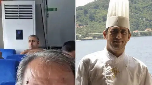 Girne açıklarında batan gemide kayıp Nihat Pancar'ın son görüntüsü ortaya çıktı
