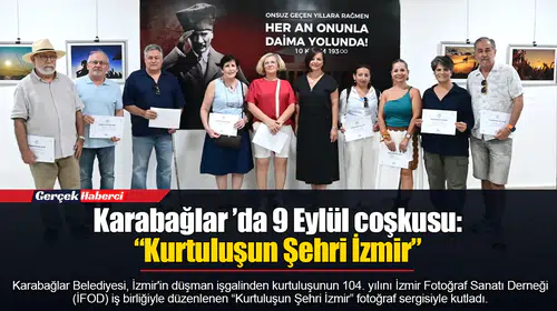 Karabağlar ’da 9 Eylül coşkusu: “Kurtuluşun Şehri İzmir”