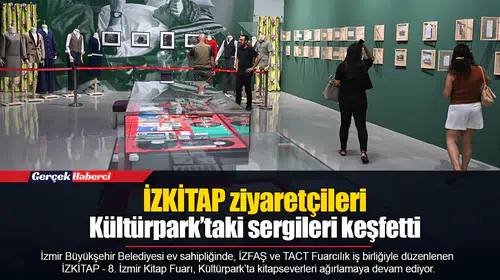 İZKİTAP ziyaretçileri Kültürpark’taki sergileri keşfetti