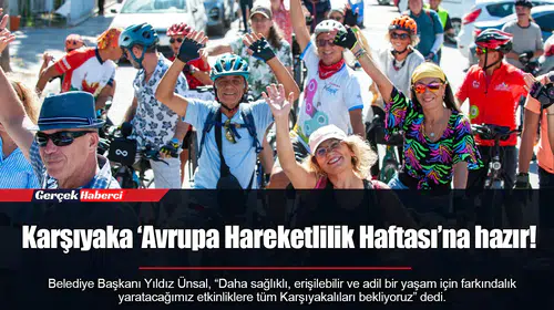 Karşıyaka ‘Avrupa Hareketlilik Haftası’na hazır!