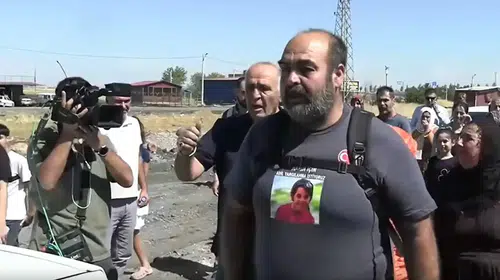 Narin Güran'ın babası Arif Güran, adalet için Diyarbakır'dan Ankara'ya yürüyüşe başladı