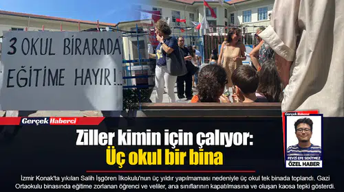 Ziller kimin için çalıyor: Üç okul bir bina