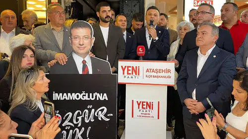 YENİ Parti İstanbul Başkanı Çelik: Yargı eliyle siyaset dizayn ediliyor