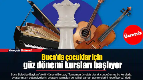 Buca’da çocuklar için güz dönemi kursları başlıyor