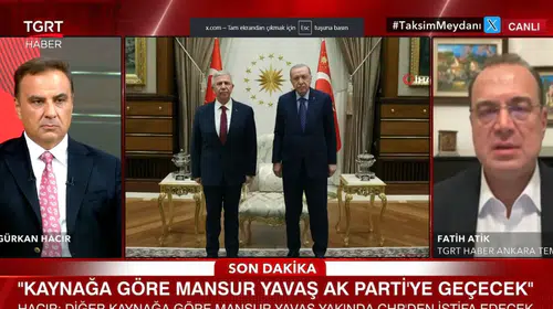 Kulisleri Sarsan İddia: Mansur Yavaş, Erdoğan’a "Devletimin Emrindeyim" Dedi