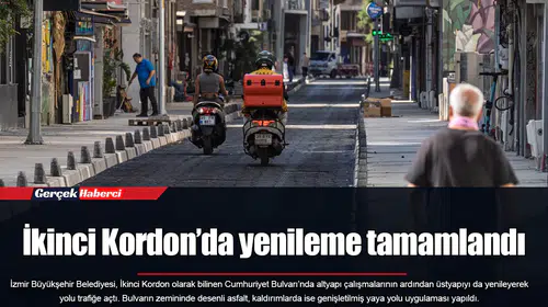 İkinci Kordon’da yenileme tamamlandı