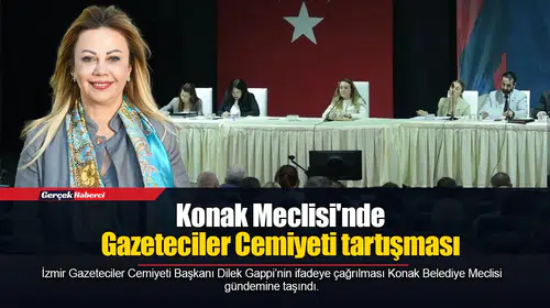 Konak Meclisi'nde Gazeteciler Cemiyeti tartışması