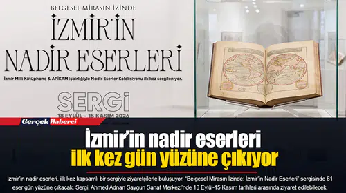 İzmir’in nadir eserleri ilk kez gün yüzüne çıkıyor