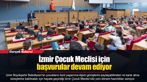 İzmir Çocuk Meclisi için başvurular devam ediyor