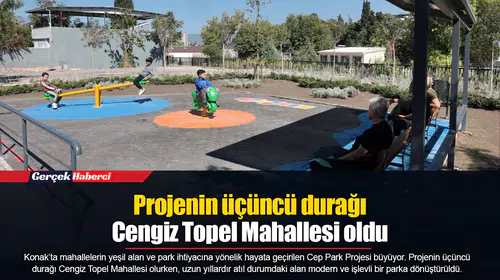 Projenin üçüncü durağı Cengiz Topel Mahallesi oldu