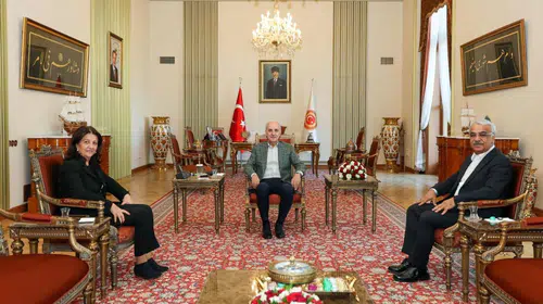 DEM Parti heyeti Yılmaz ve Kurtulmuş ile görüştü