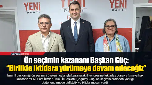 Ön seçimin kazananı Başkan Güç: “Birlikte iktidara yürümeye devam edeceğiz”
