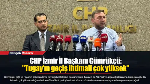 Gümrükçü: "Tugay'ın geçiş ihtimali çok yüksek"