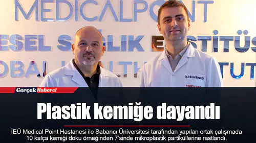Plastik kemiğe dayandı