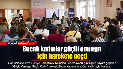 Bucalı kadınlar güçlü omurga için harekete geçti