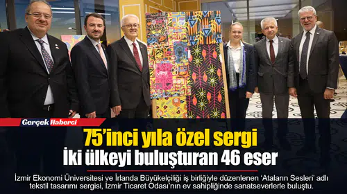75’inci yıla özel sergi...  İki ülkeyi buluşturan 46 eser