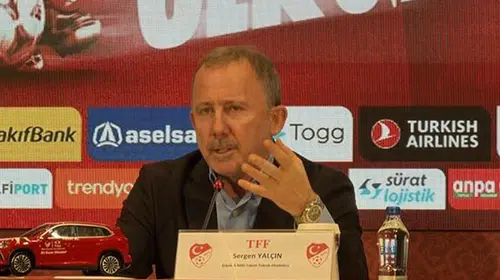 Sergen Yalçın A Milli Takım'ın başında: Halkımız yine takımın peşinde koşacak