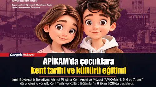 APİKAM’da çocuklara kent tarihi ve kültürü eğitimi