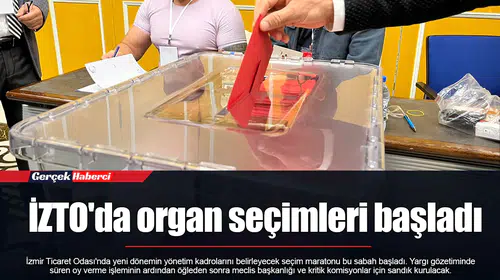 İZTO'da organ seçimleri başladı